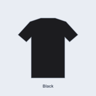 Cotton T-shirt - Black