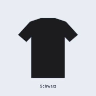 Baumwoll-T-Shirt - Schwarz