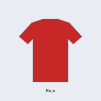 Camiseta de algodón - Rojo