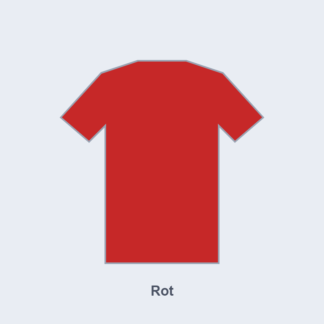 Baumwoll-T-Shirt - Rot