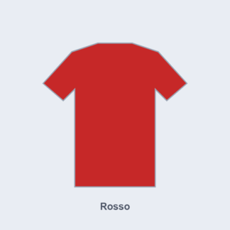 T-shirt in cotone - Rosso